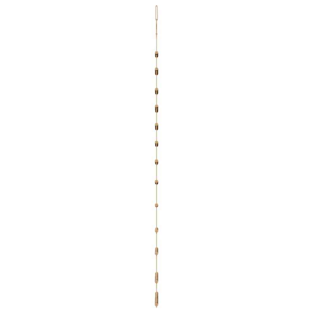 Viseće božićno drvce s vrhom od zvijezde 86 x 180 cm, prirodna grana