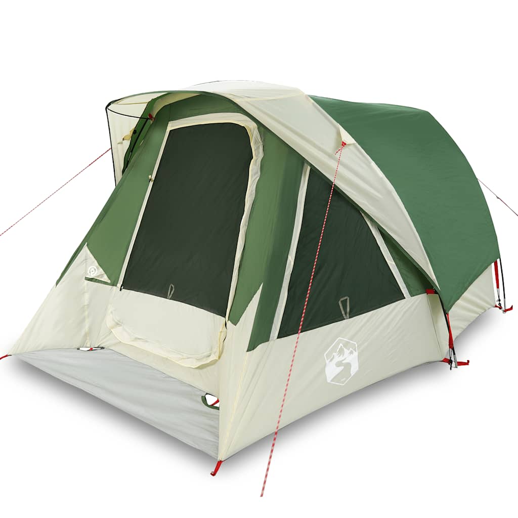 Obiteljski šator kabina za 6 osoba zeleni vodootporni