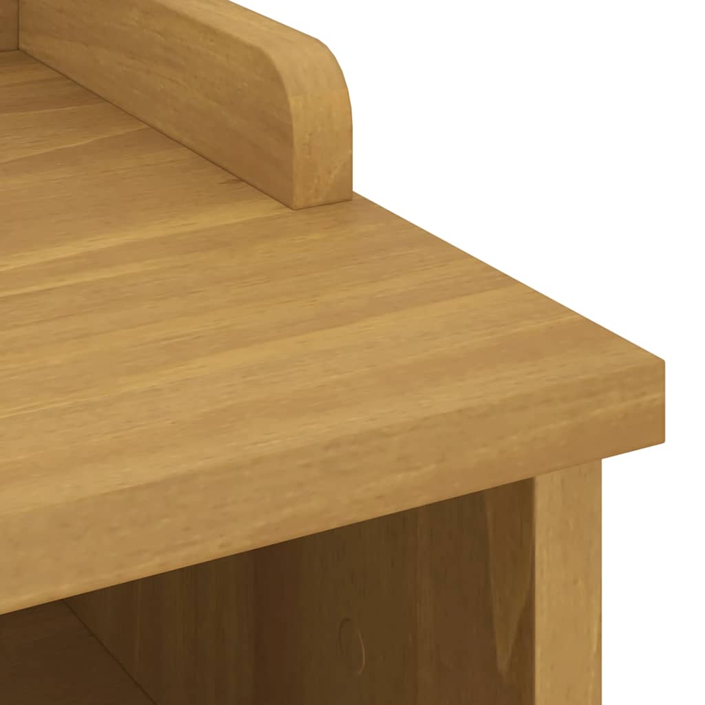 Klupa za predsoblje SANDNES 87x40x50 cm od masivne borovine