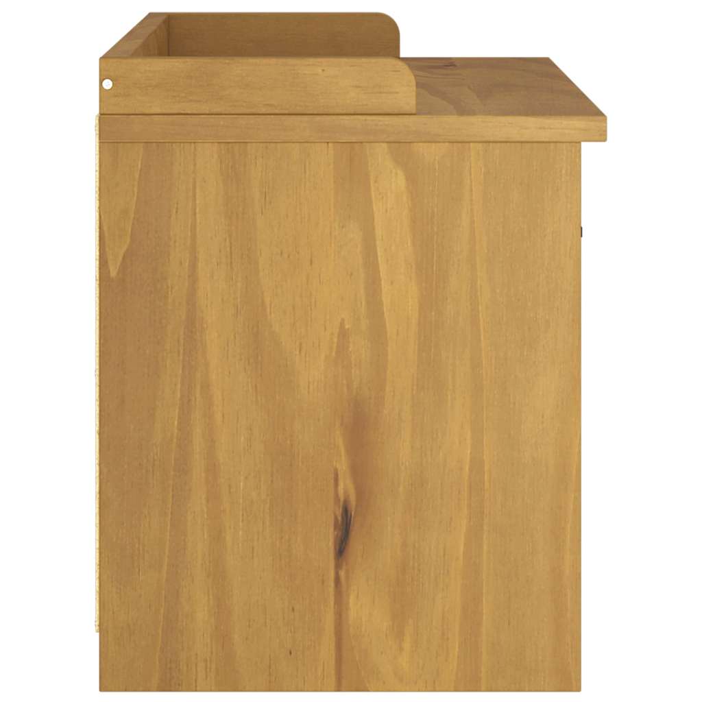 Klupa za predsoblje SANDNES 87x40x50 cm od masivne borovine