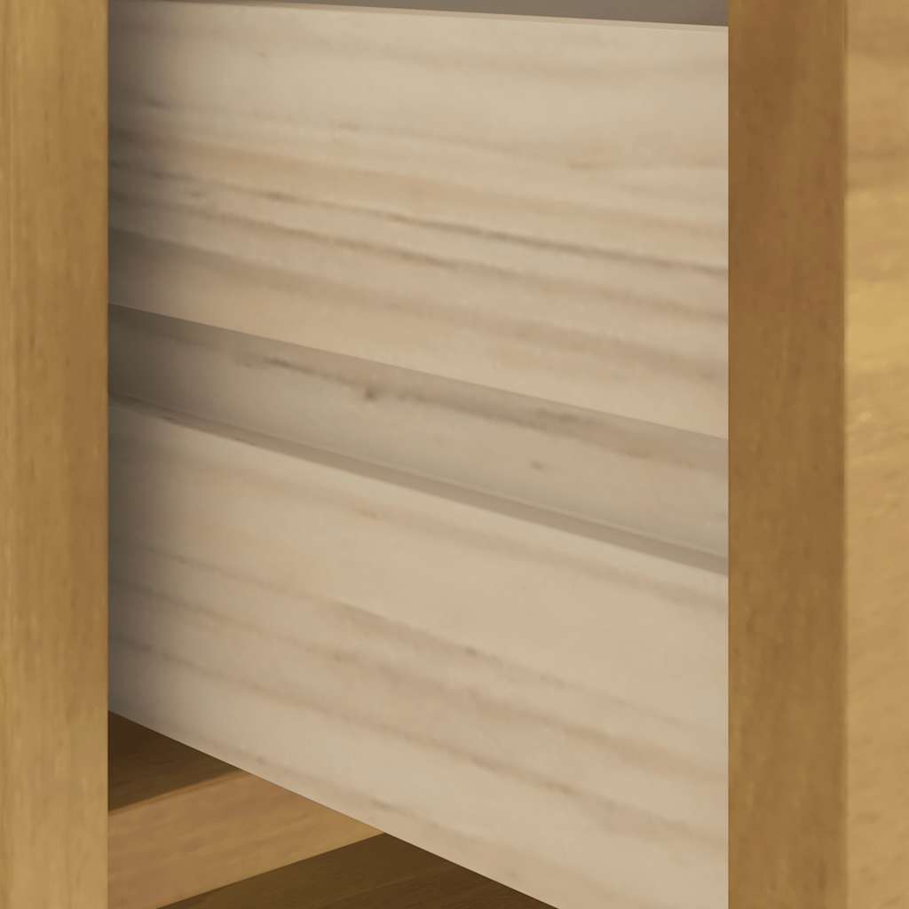 Klupa za predsoblje SANDNES 87x40x50 cm od masivne borovine