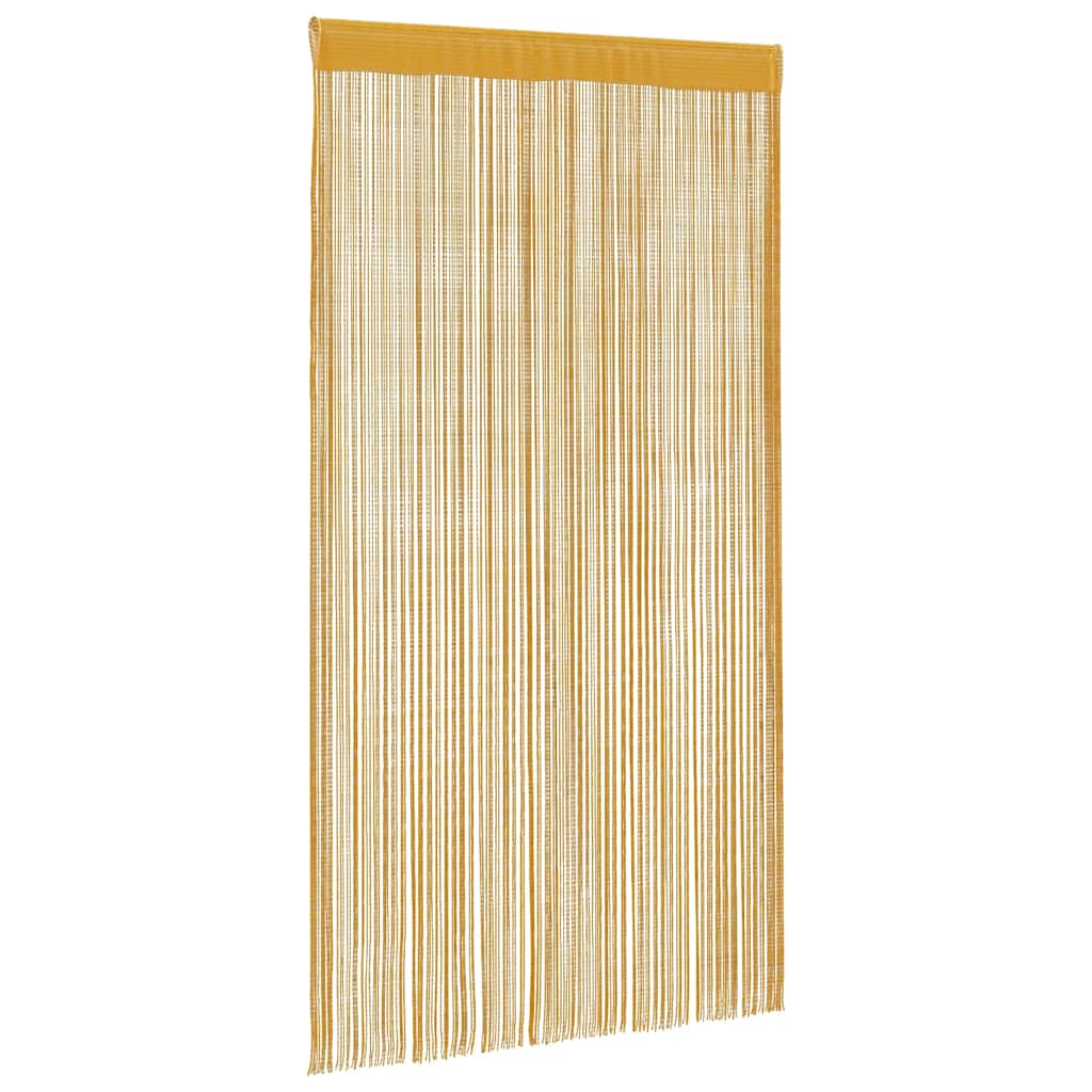 Zavjese od špage 2 kom zlatne 100x250 cm