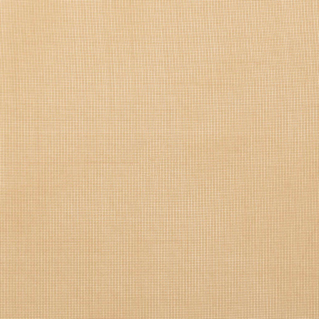 Voile zavjese s ušicama 2 kom boja pijeska Smeđa 140 x 175 cm