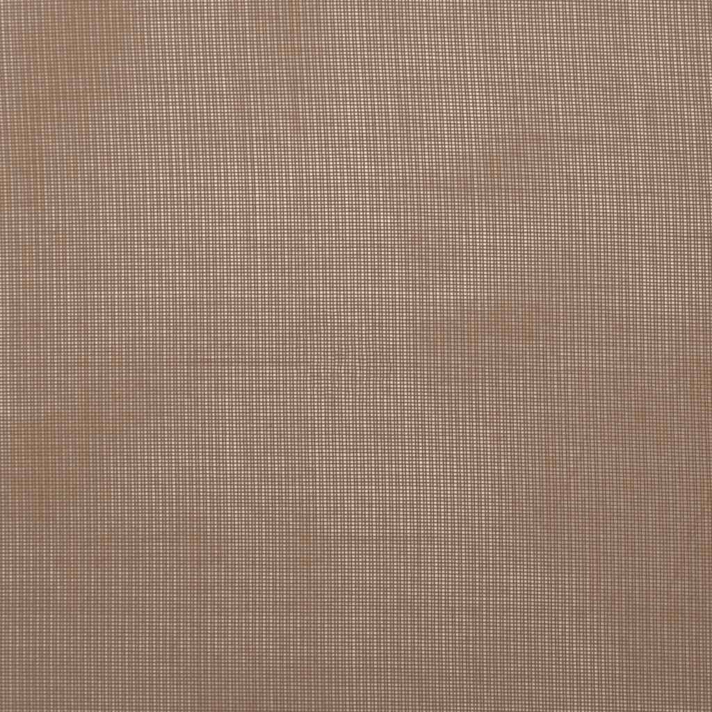 Voile zavjese s džepovima za šipke 2 kom svijetlosmeđe Smeđa 140 x 245 cm