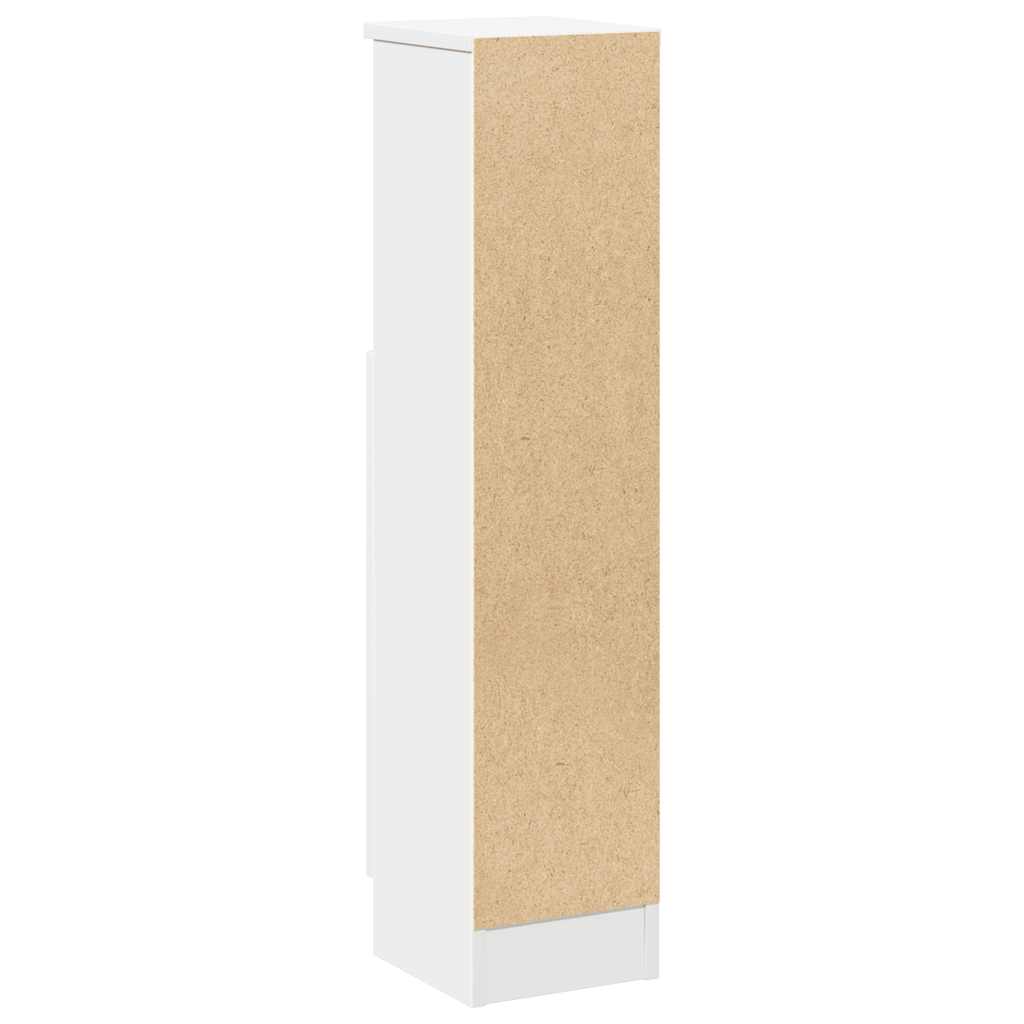 Kupaonski ormarić s držačem za role Bijeli 20,5x22x90 cm