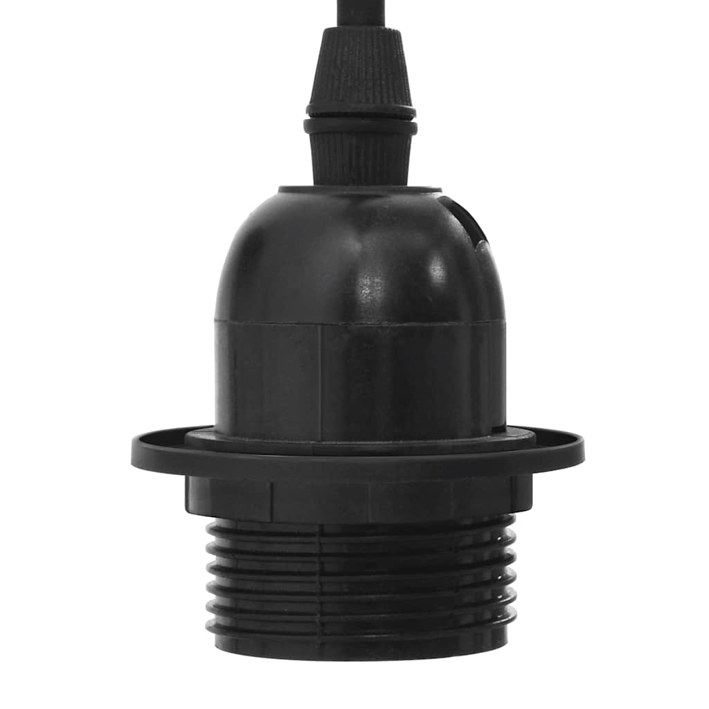 Visilica s 3 grla E27 crni metal