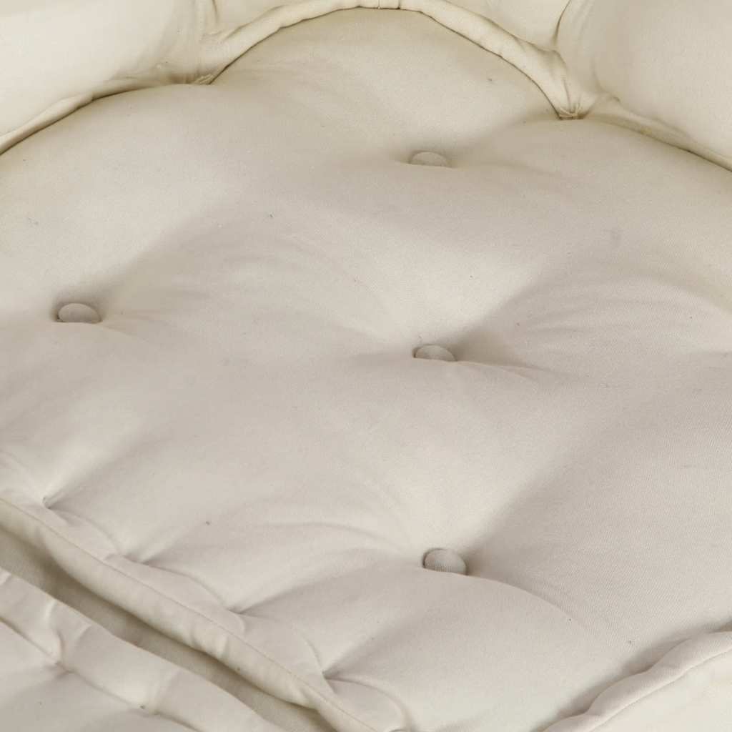Modularna sofa s 2 sjedišta Krem 140x70x36 Tkanina