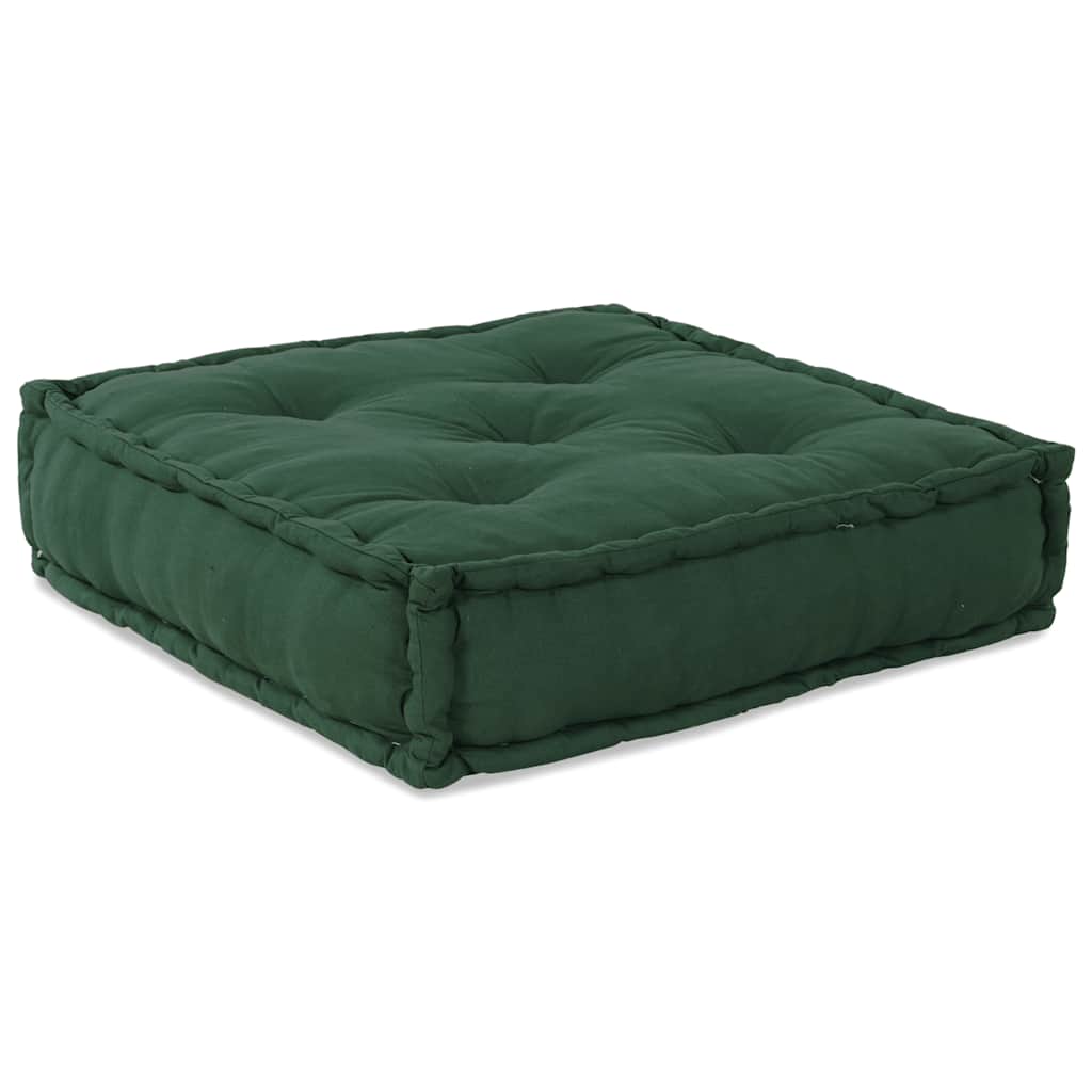Modularna sofa zelena 70x70x36 tkanina