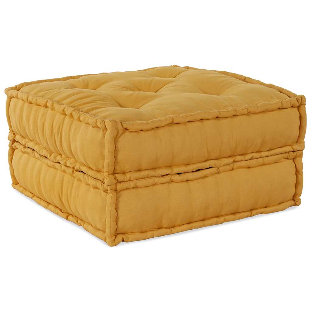 Modularna sofa žuta 70x70x36 tkanina