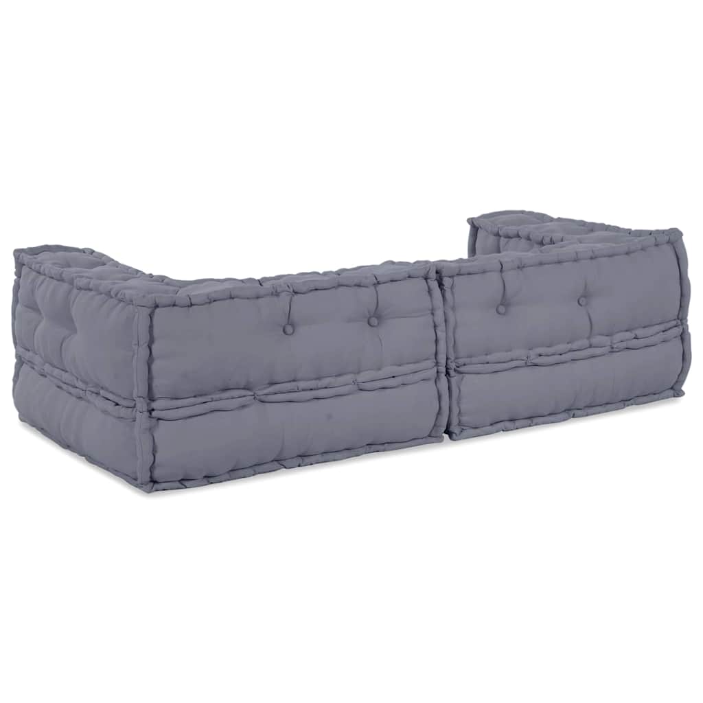 Modularna sofa 3 pcs Siva 140 x 70 x 36 cm Tkanina