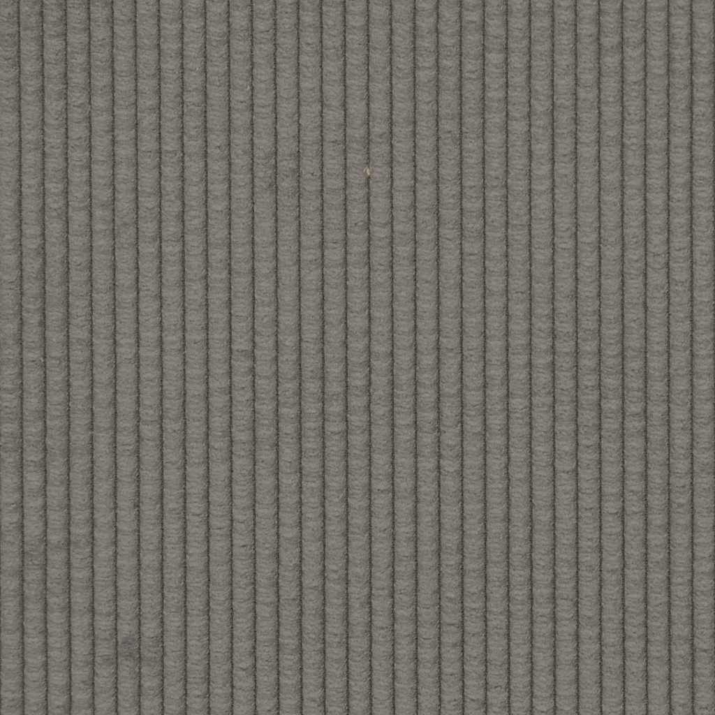 Modularna sofa s jastucima, korduro tkanina, svijetlo siva