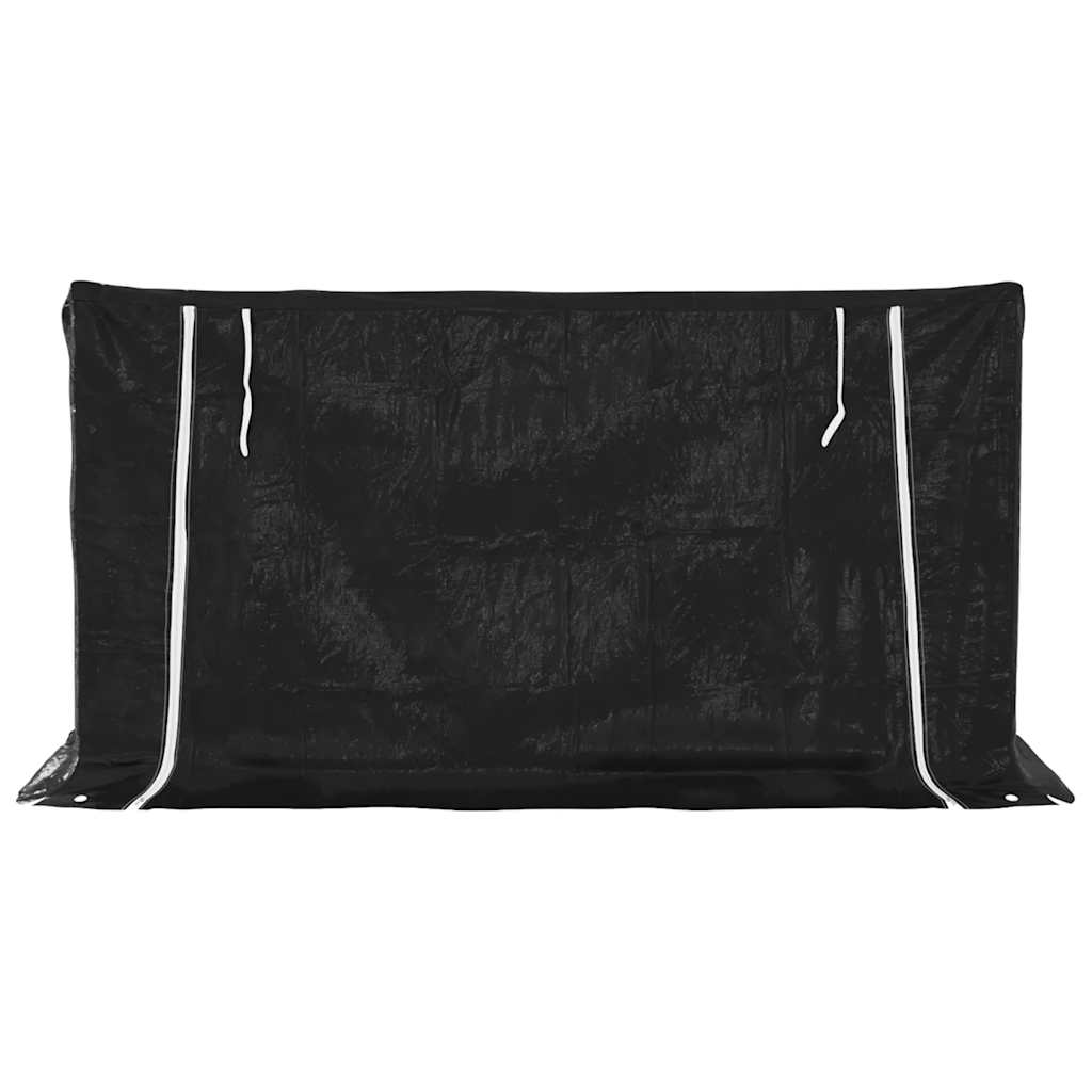 Stalak za drva za ogrjev s kišnom navlakom 200,5x80,5x110,5 cm