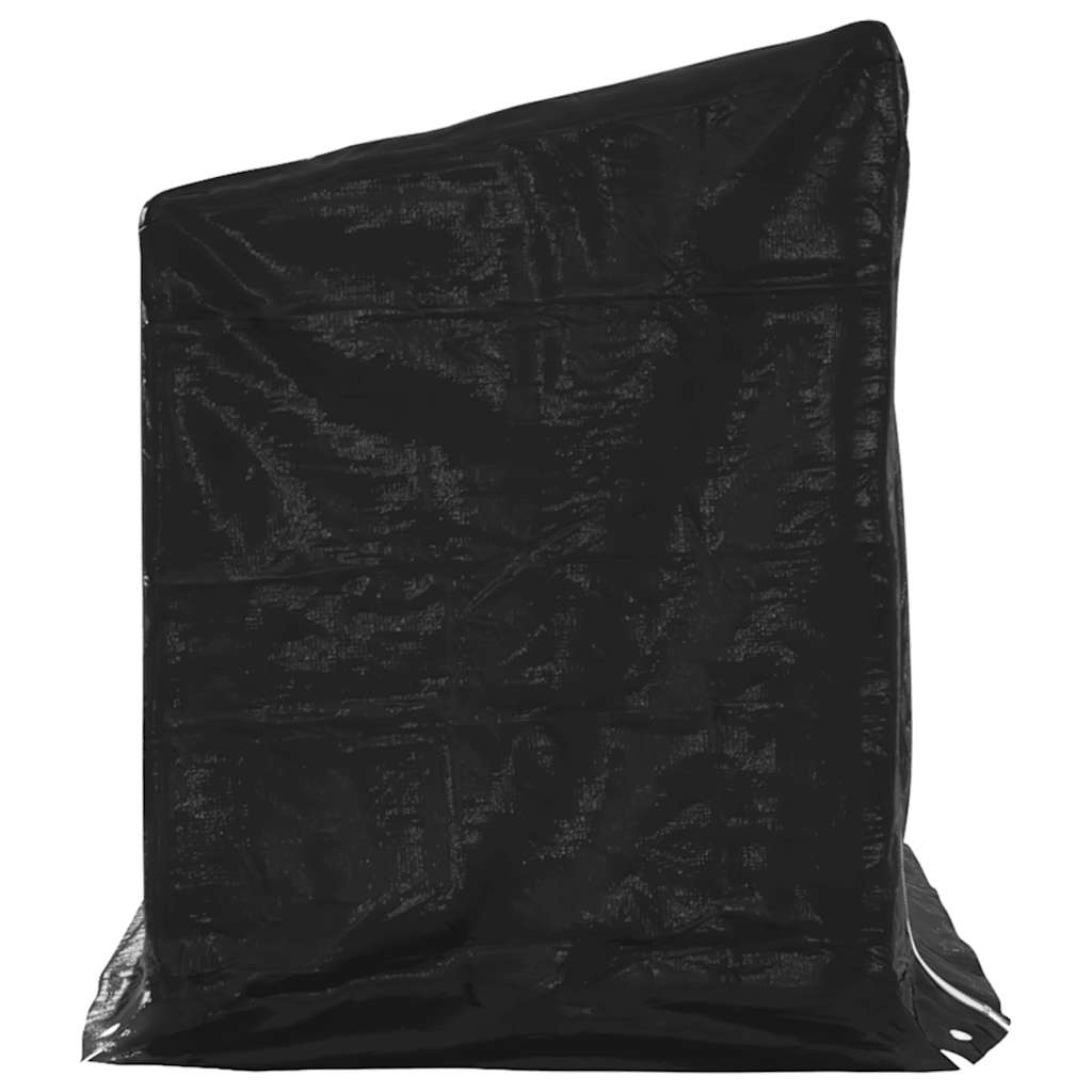 Stalak za drva za ogrjev s kišnom navlakom 200,5x80,5x110,5 cm