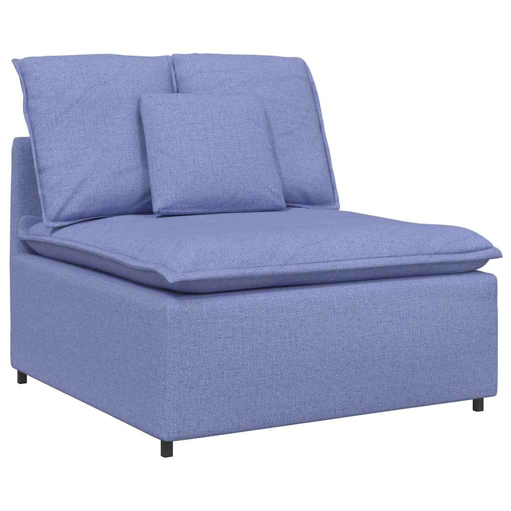 Modularna sofa s jastucima, traperice plave boje, 100 cm