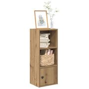 Regal za knjige boja hrasta 31x24x77 cm konstruirano drvo