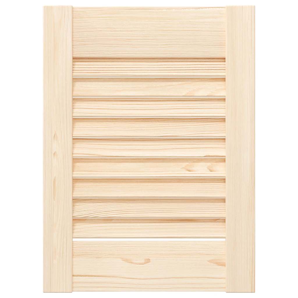 Vrata ormarića s lamelama 39,5x29,5 cm Puno drvo Bor