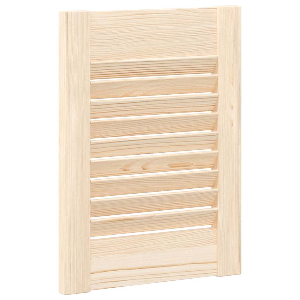 Vrata ormarića s lamelama 39,5x29,5 cm Puno drvo Bor