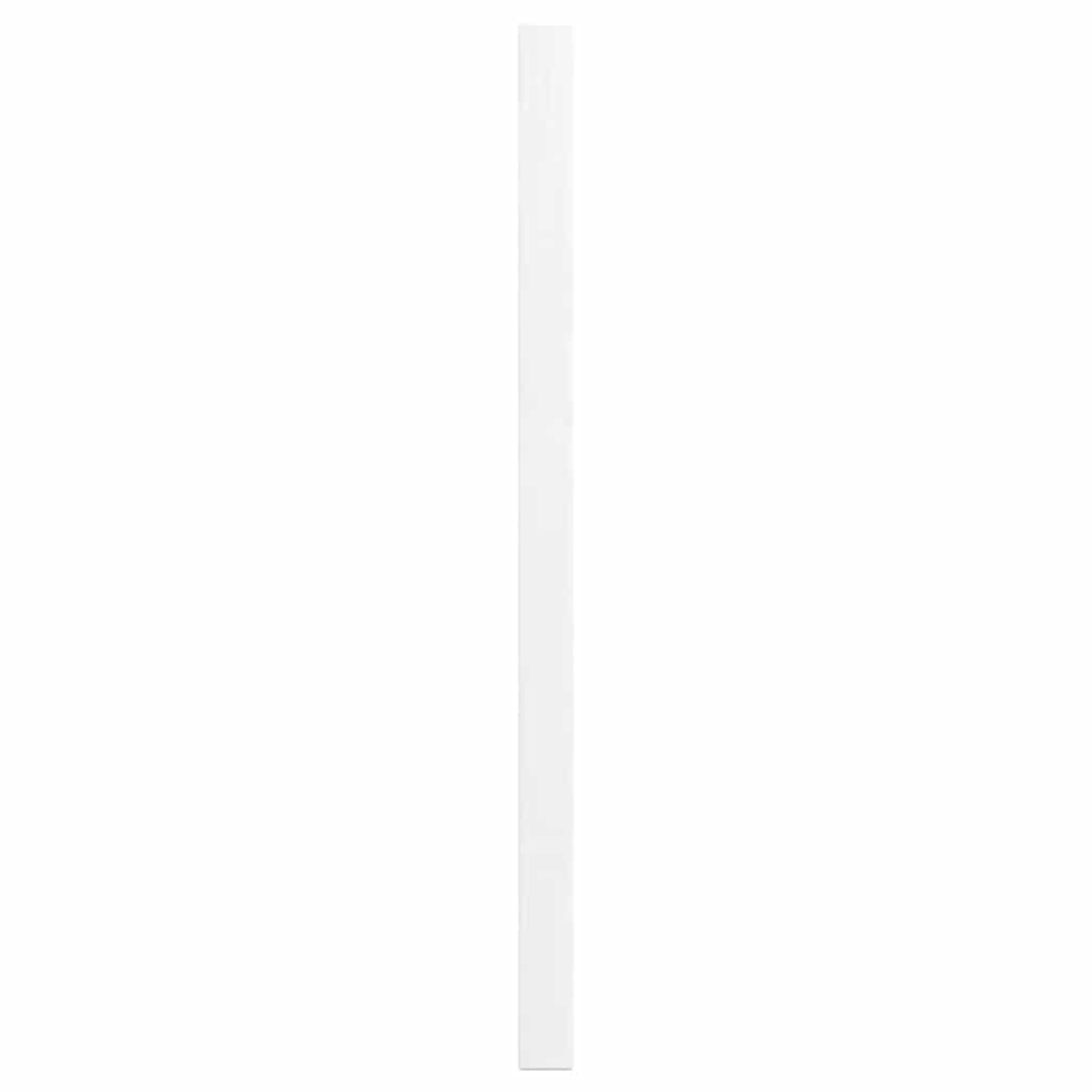 Vrata ormarića s lamelama, bijela, 39,5 x 29,5 cm