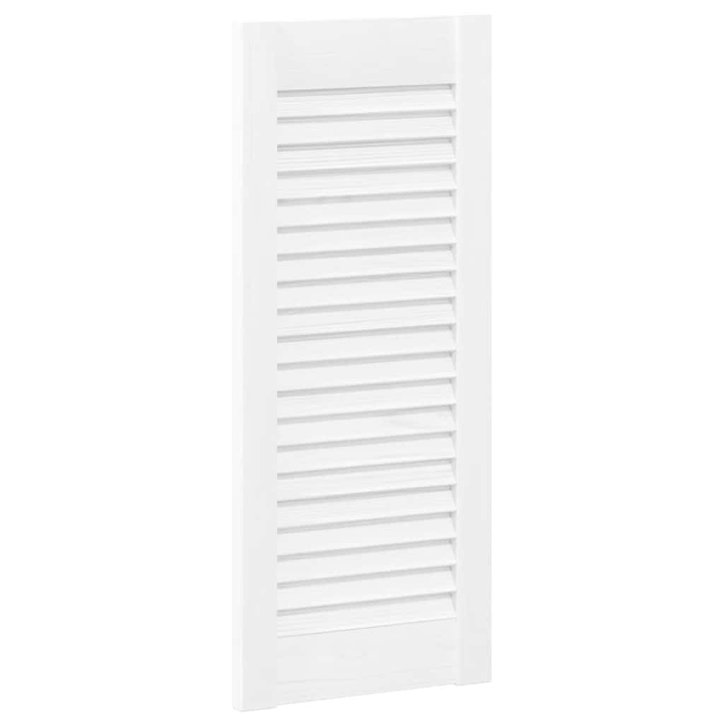 Vrata ormarića Louvred dizajn 2 kom bijela 61,5x29,5 cm