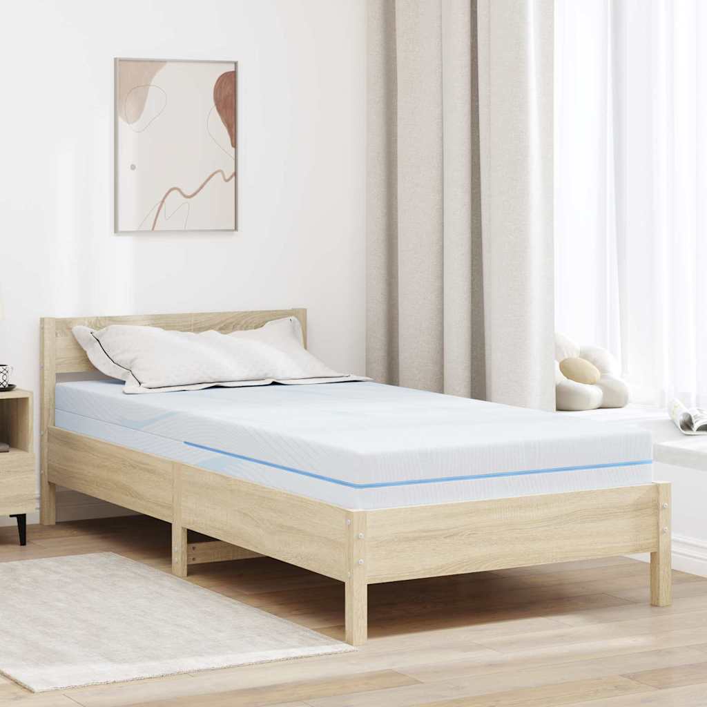 Madrac Srednje tvrdo 90 x 190 cm Bijelo