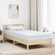Madrac Srednje tvrdo 90 x 200 cm Bijelo