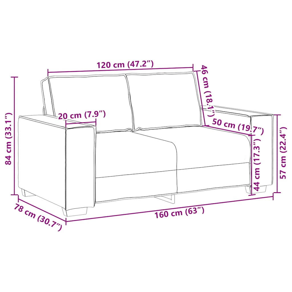 3-dijelni set sofa s jastucima, tamno sivi baršun