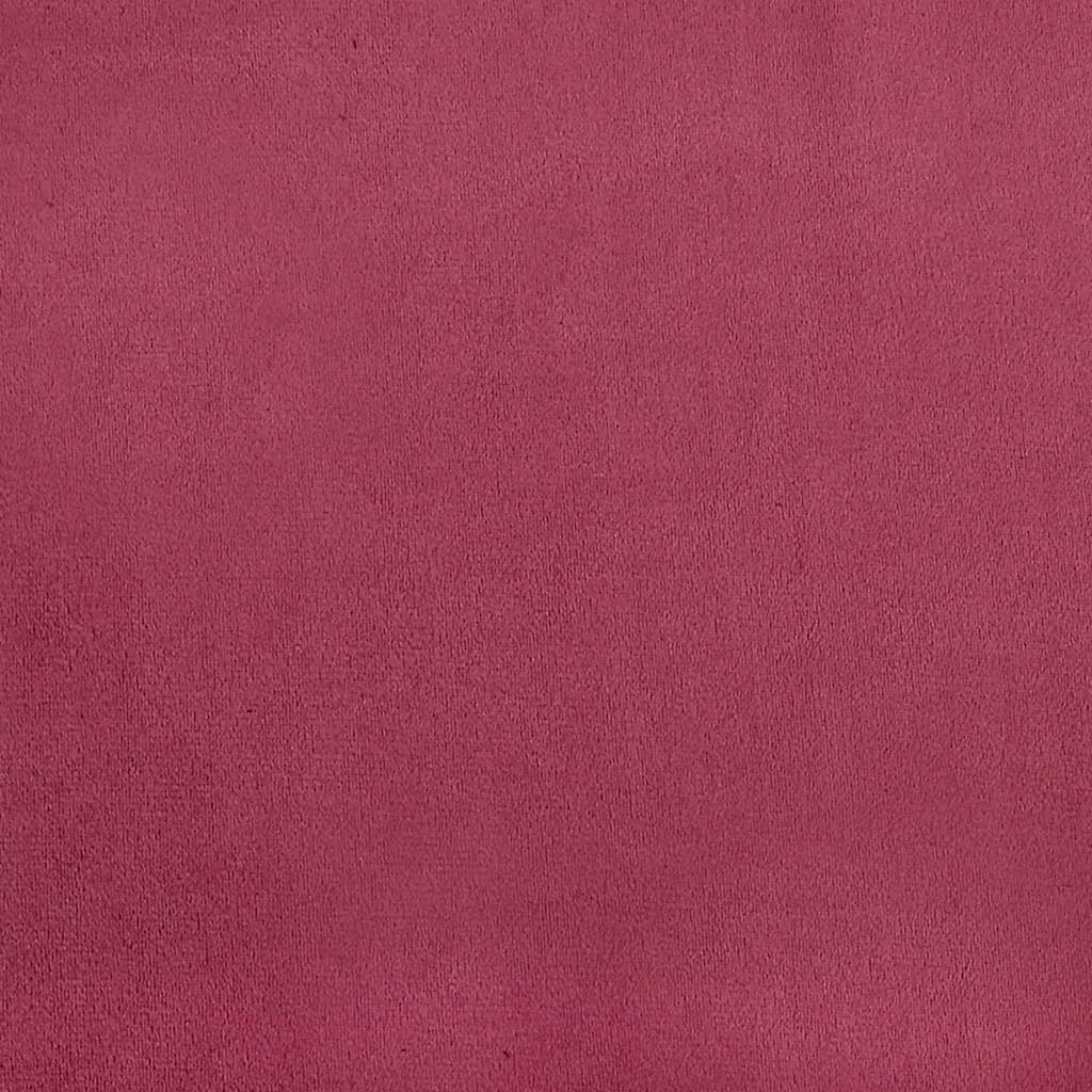 3-dijelni set sofa s jastucima, vinsko crveni baršun