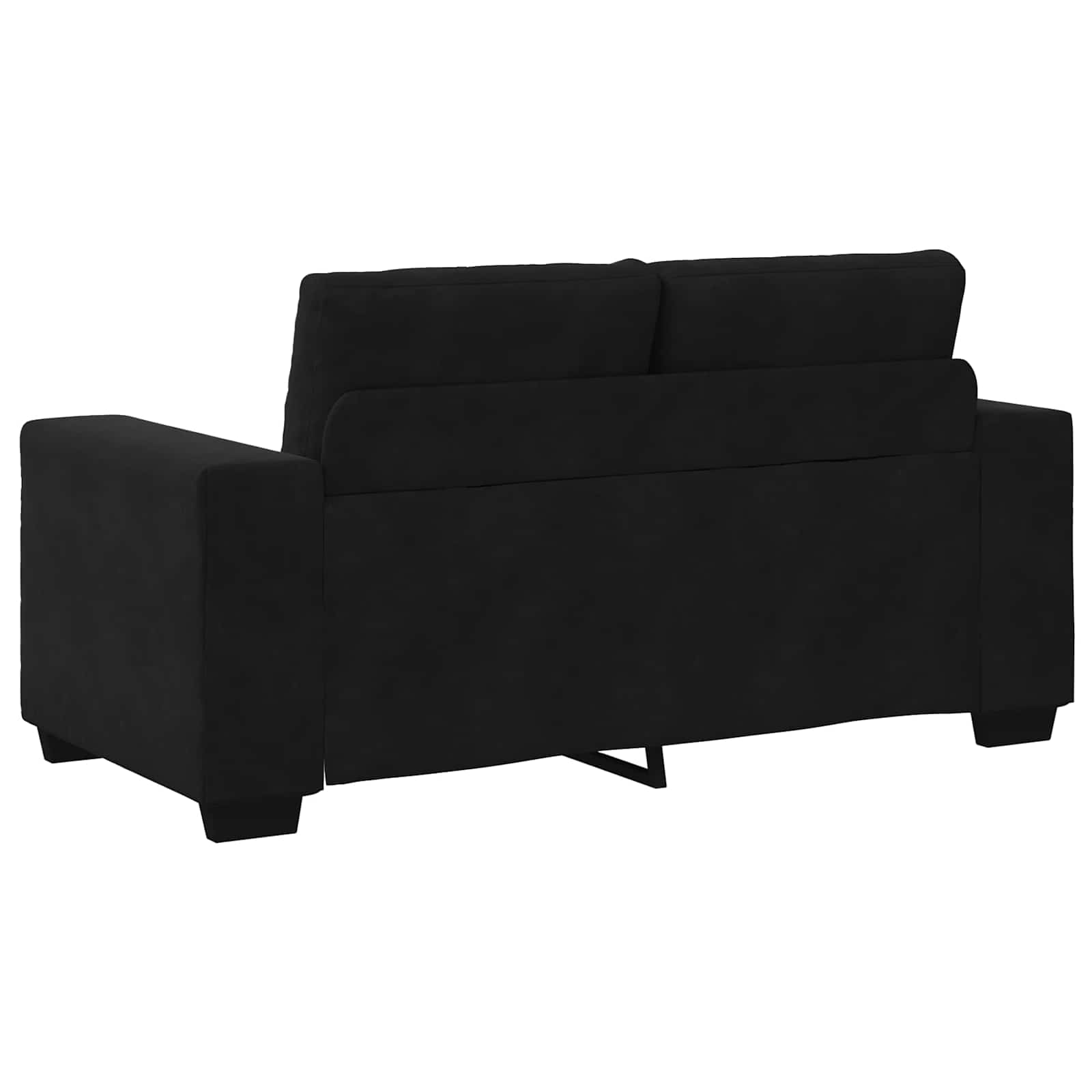 Set sofe 3 pcs Crna 221 x 80 x 80 cm Baršun