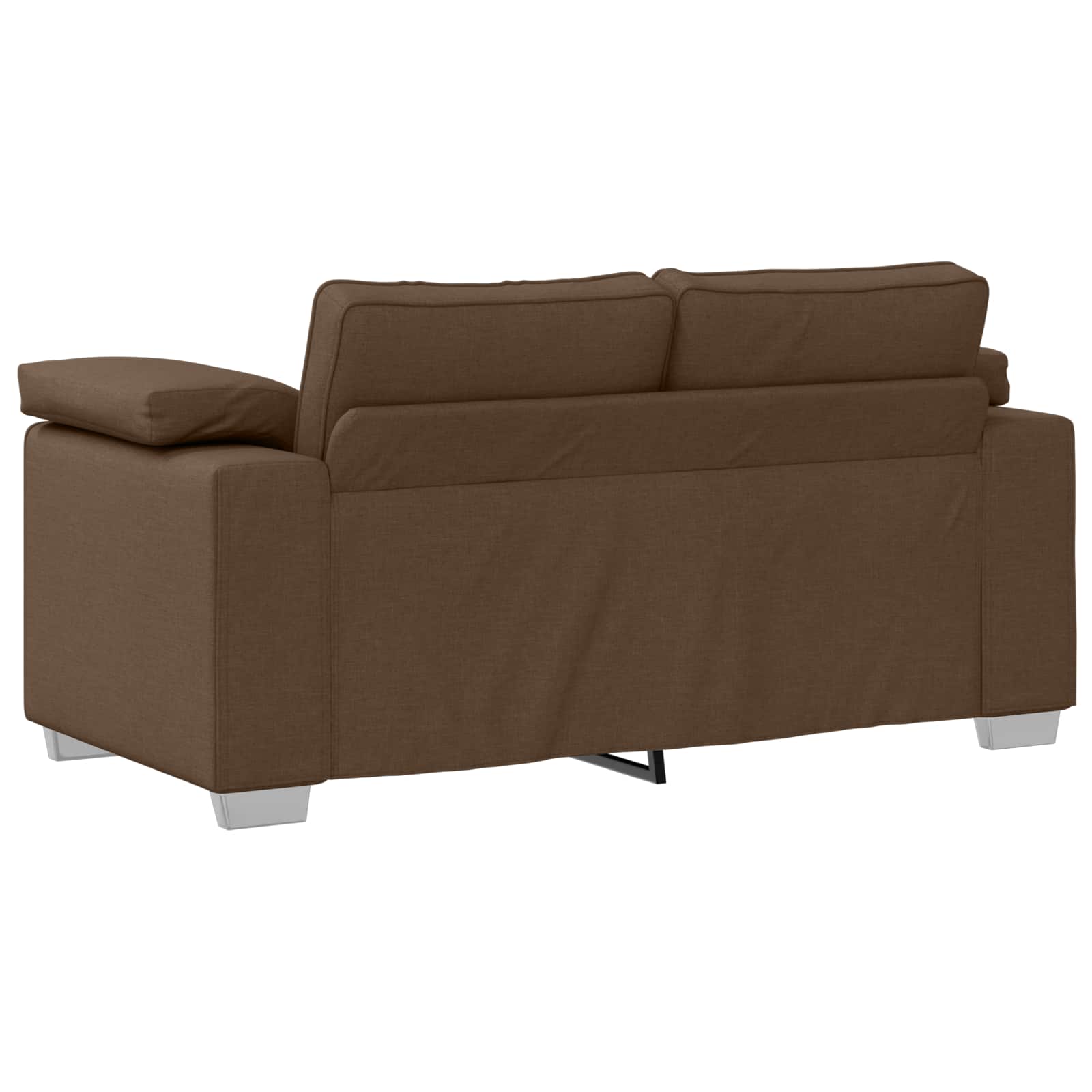 Sofa 3 pcs Smeđa 219 x 80 x 82 cm Platnasta tkanina