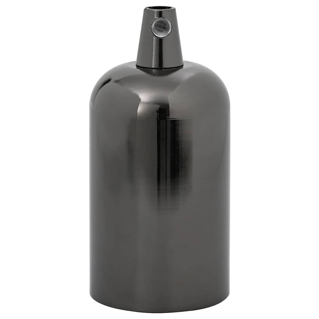 Grla za žarulje 2 kom sjajno crna E27 41 x 86 mm