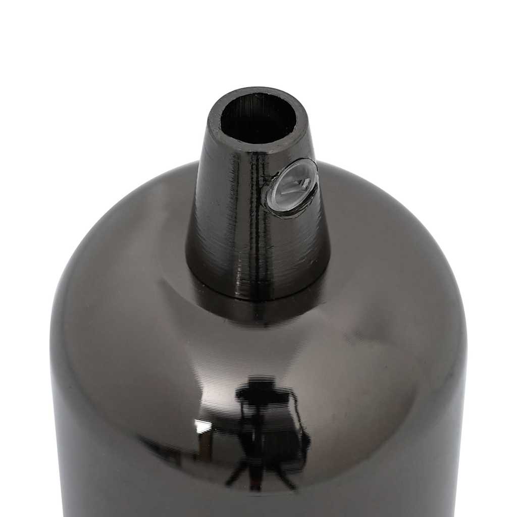 Grla za žarulje 2 kom sjajno crna E27 41 x 86 mm