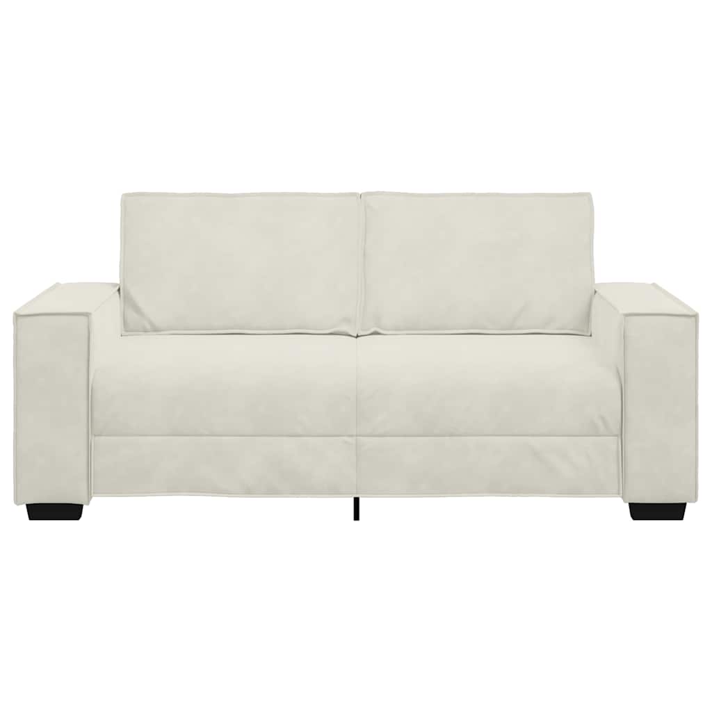 Dvosjed Kauč Krem 180x78x84 cm Baršun