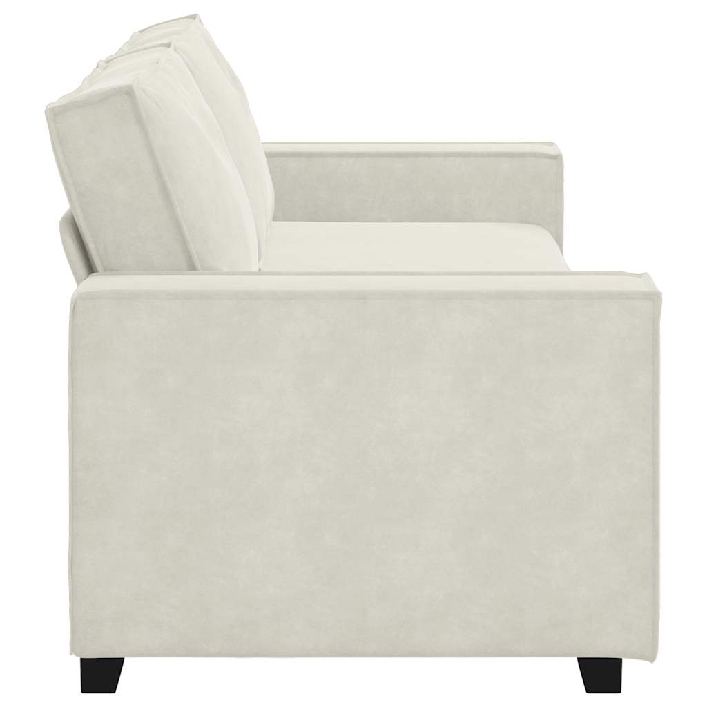 Trosjed Krem 220x78x84 cm Baršun