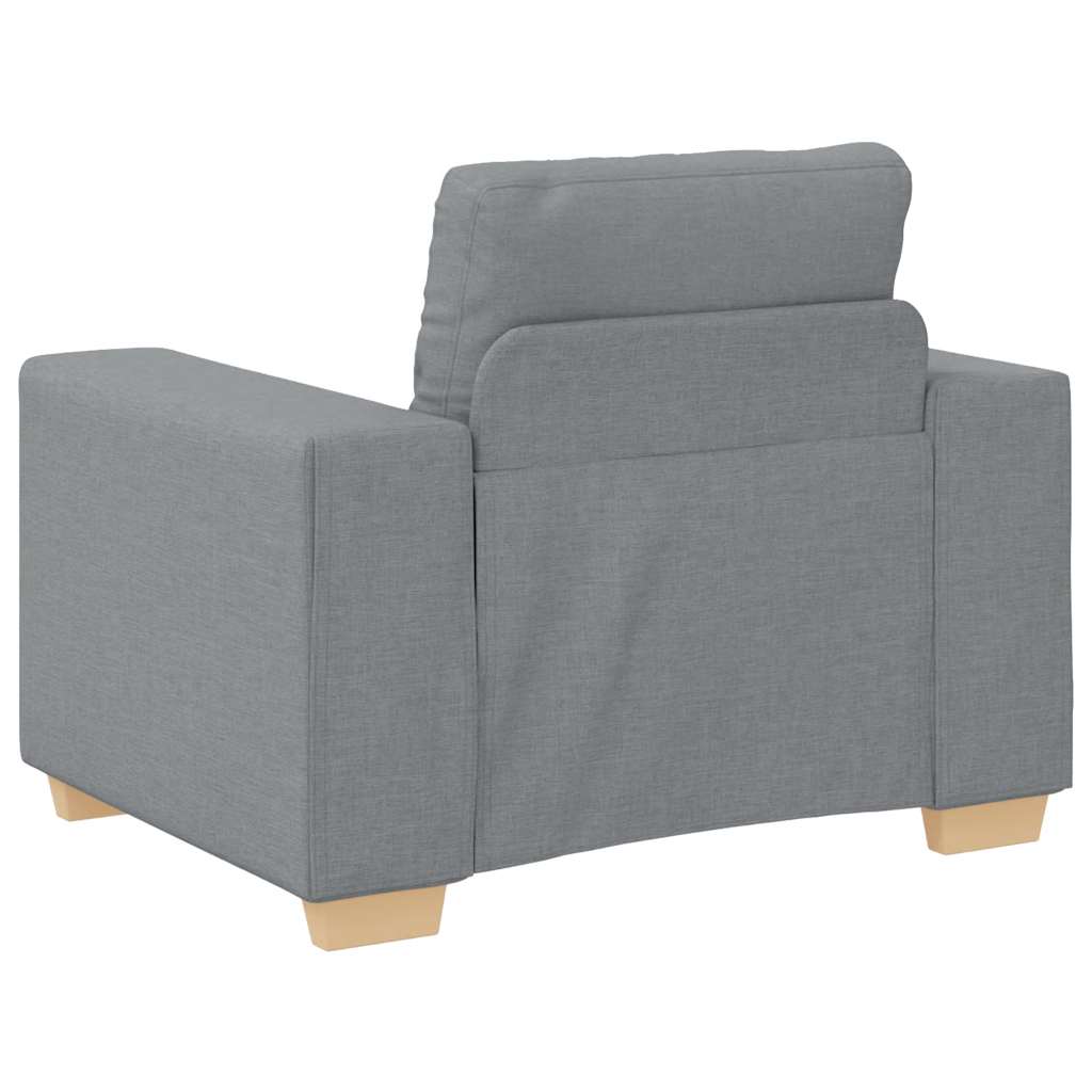 Sofa fotelja svijetlosiva 100x78x80 cm tkanina