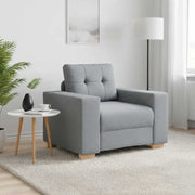 Sofa fotelja svijetlosiva 100x78x80 cm tkanina