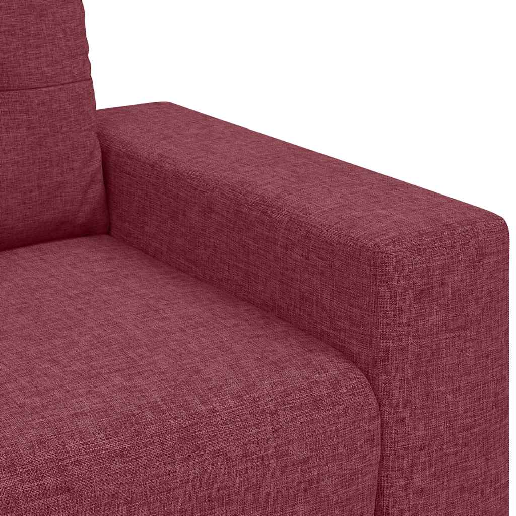 Sofa fotelja vino crvena 100x78x80 cm tkanina