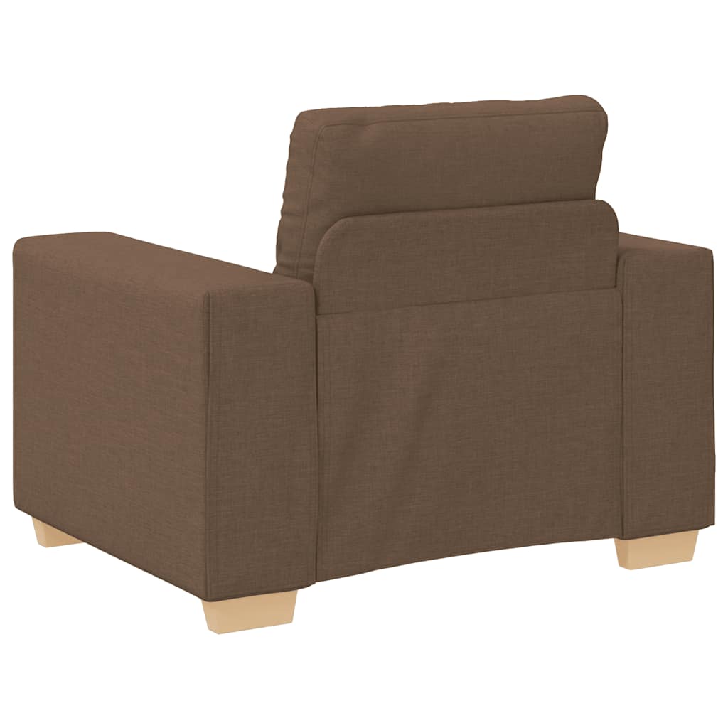Sofa fotelja smeđa 100x78x80 cm tkanina