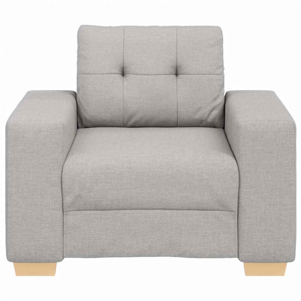 Sofa fotelja siva 100x78x80 cm tkanina