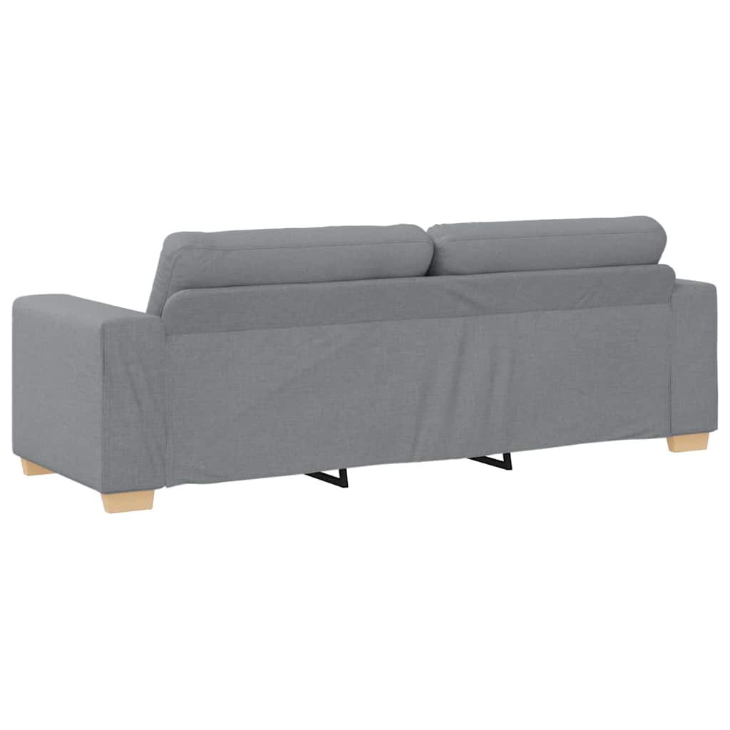 Trosjed Sofa Svijetlo siva 220x78x80 cm Tkanina