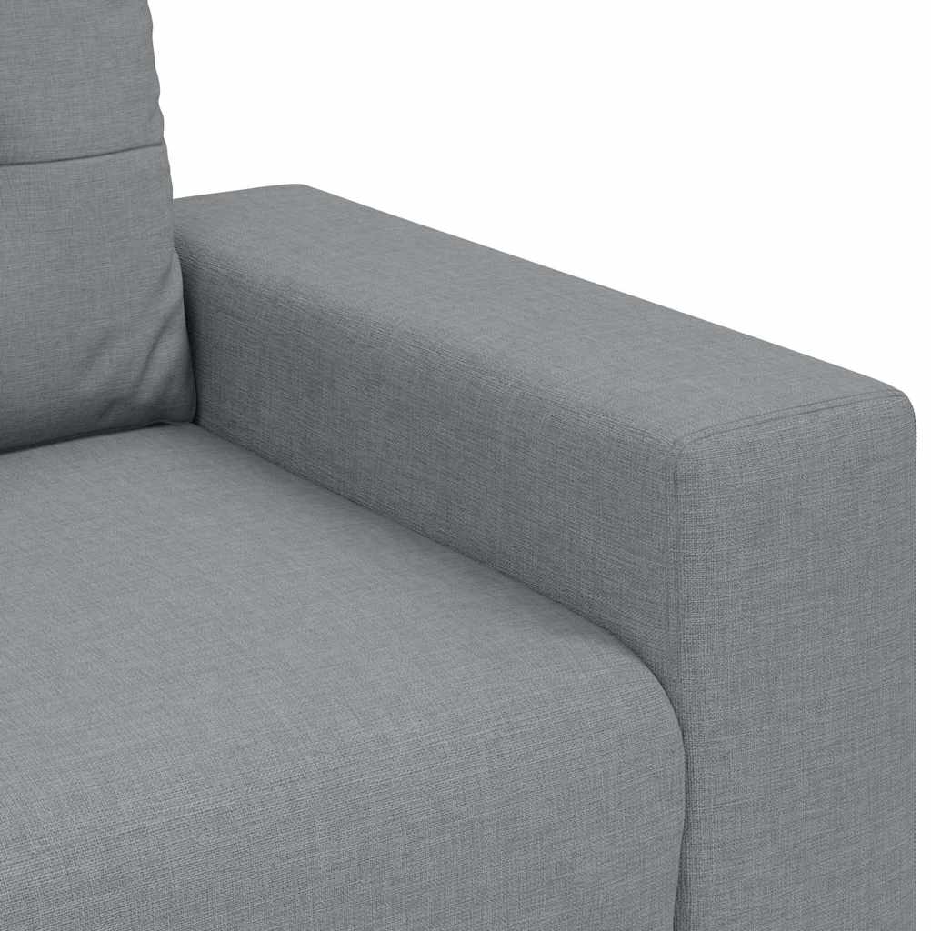 Trosjed Sofa Svijetlo siva 220x78x80 cm Tkanina