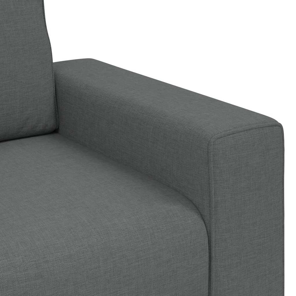 Sofa fotelja tamno siva 100x77x82 cm tkanina