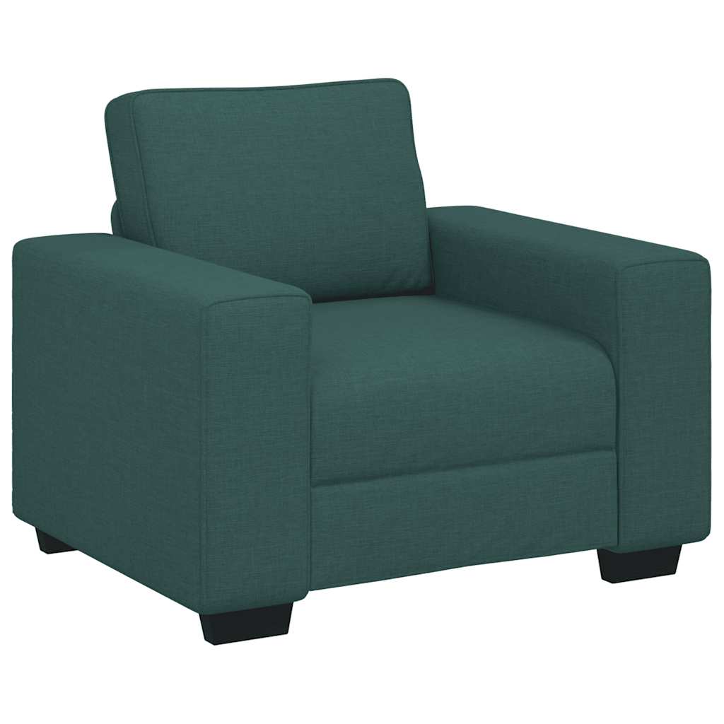 Sofa fotelja tamnozelena 100x77x82 cm tkanina
