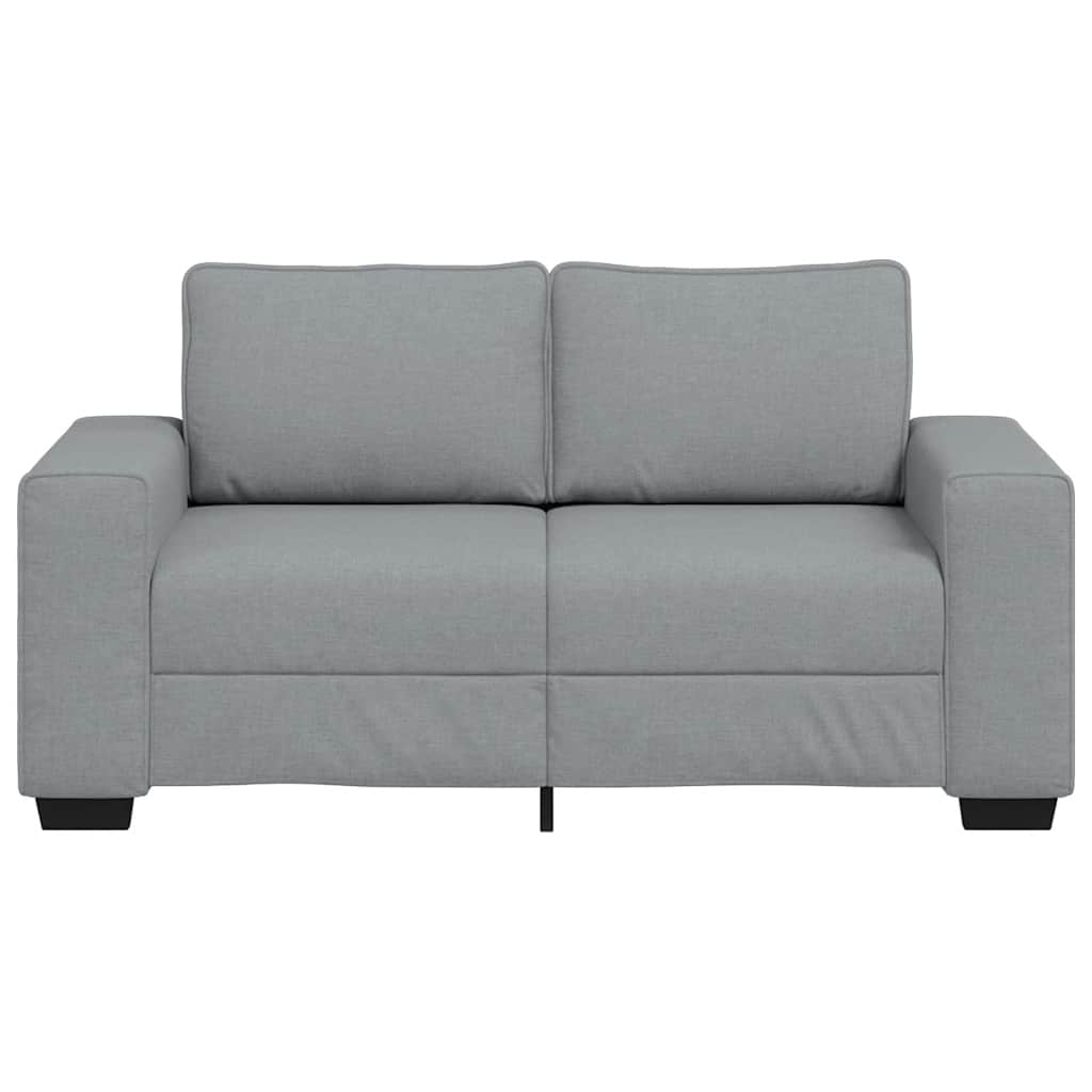 Dvosjed Sofa Svijetlosiva 160x77x82 cm Tkanina