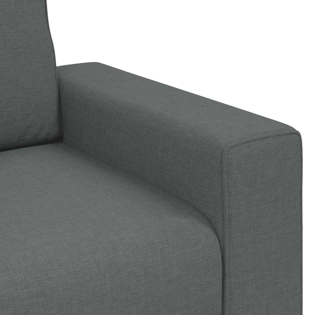 Dvosjed Sofa Tamno siva 160x77x82 cm Tkanina