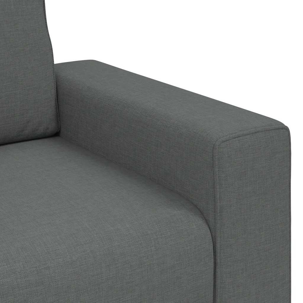 Dvosjed Sofa Tamno siva 180x77x82 cm Tkanina