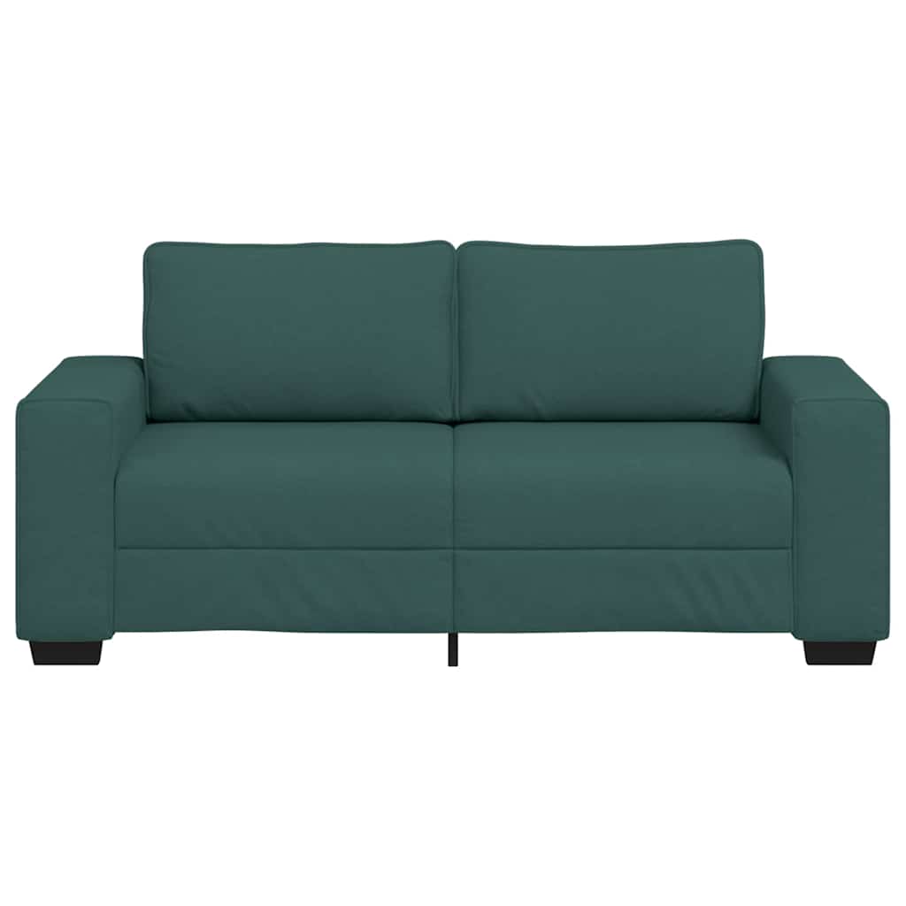 Dvosjed Sofa Tamnozelena 180x77x82 cm Tkanina