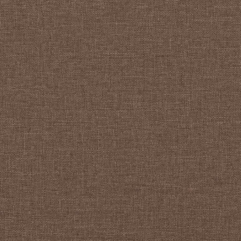 Sofa za 3 osobe Smeđa 220 cm tkanina