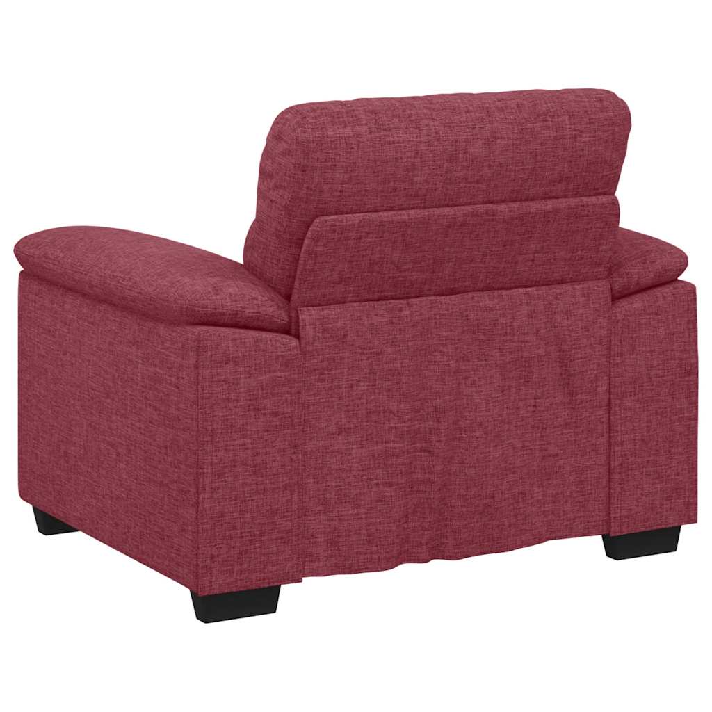 Sofa fotelja vino crvena 100x81x84 cm tkanina