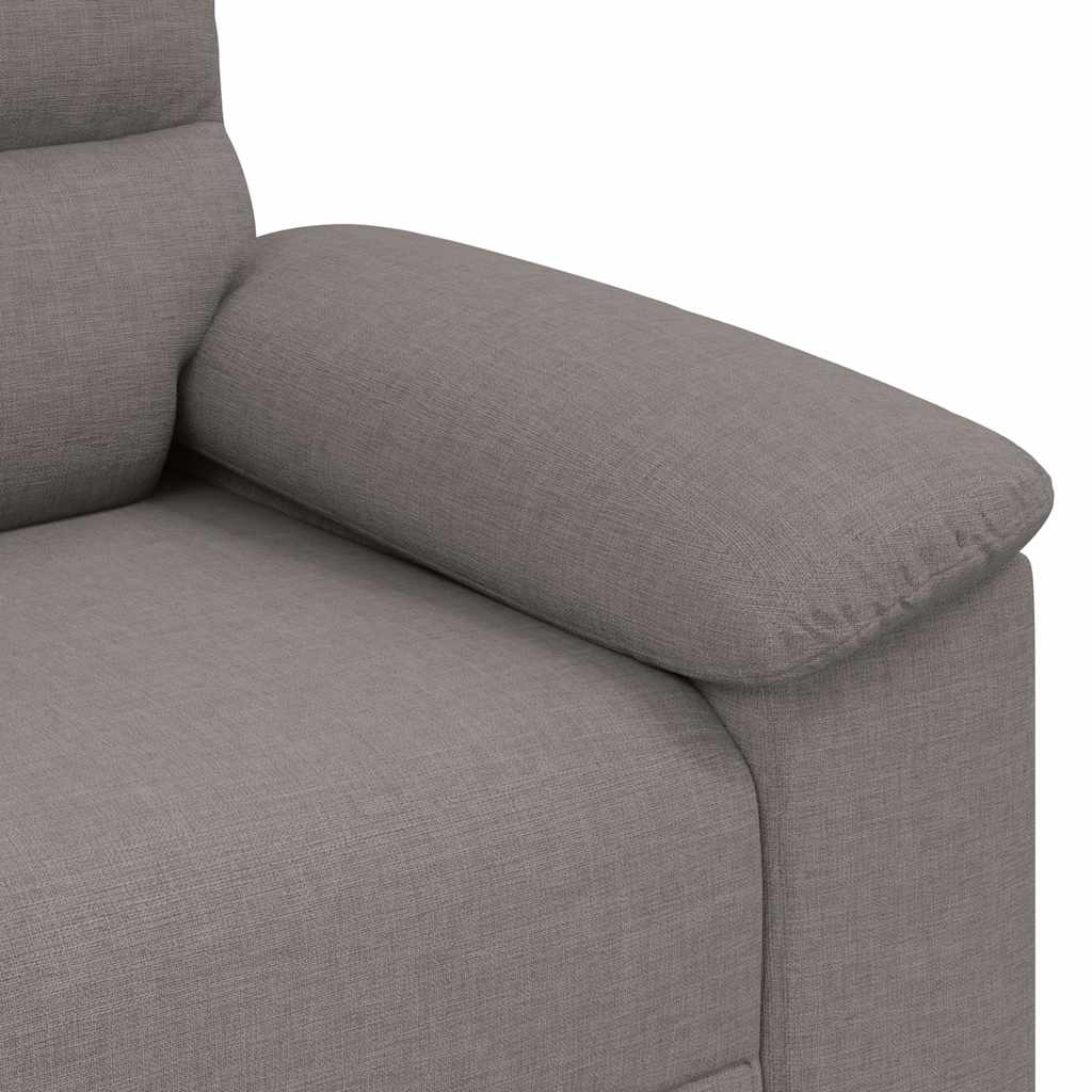 Sofa fotelja taupe 100x81x84 cm tkanina