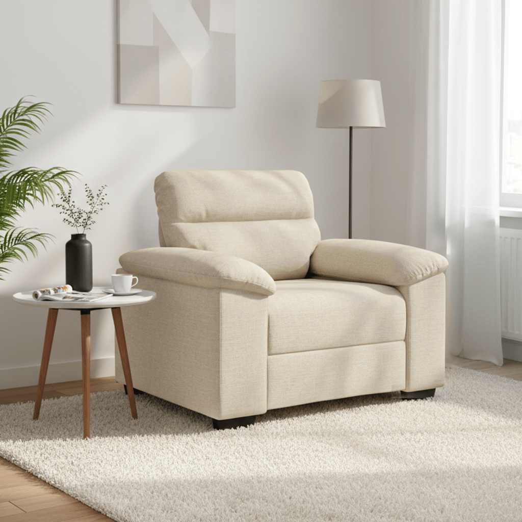 Sofa fotelja 100x81x84 cm lanena